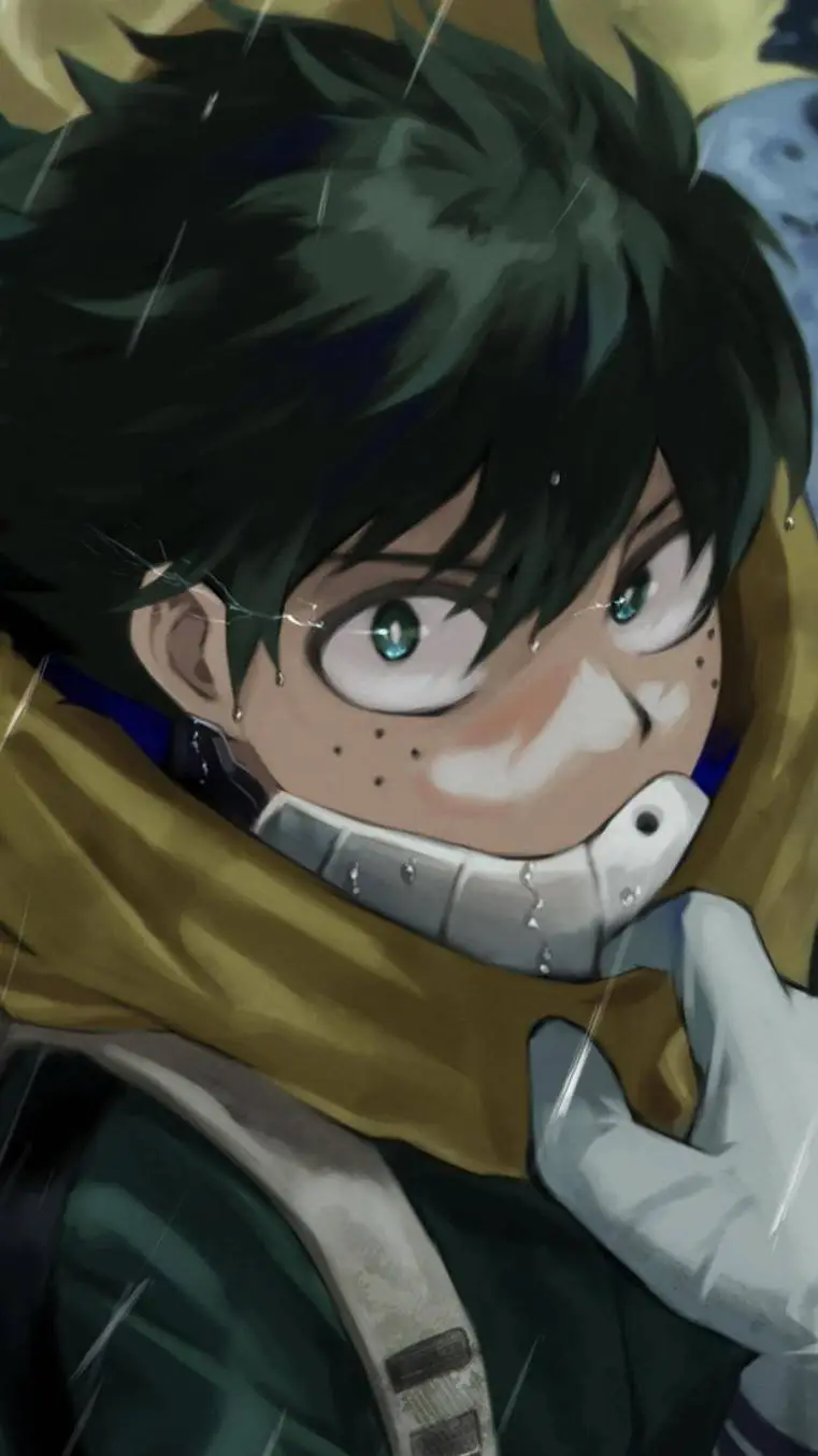 ai character: Vigilante Deku background