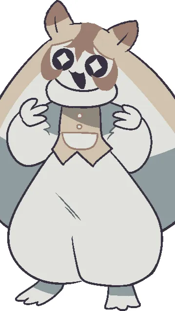 ai character: Pupu  background