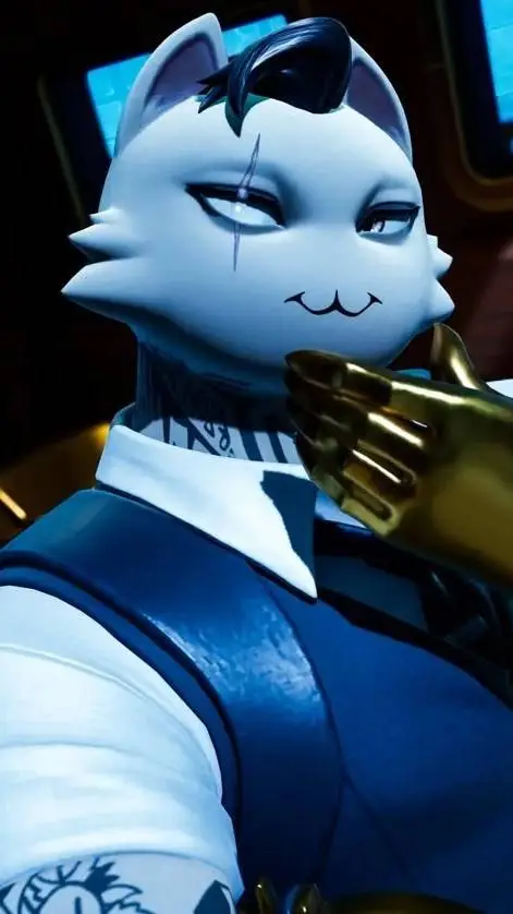 ai character: Meowdas (Remake) background