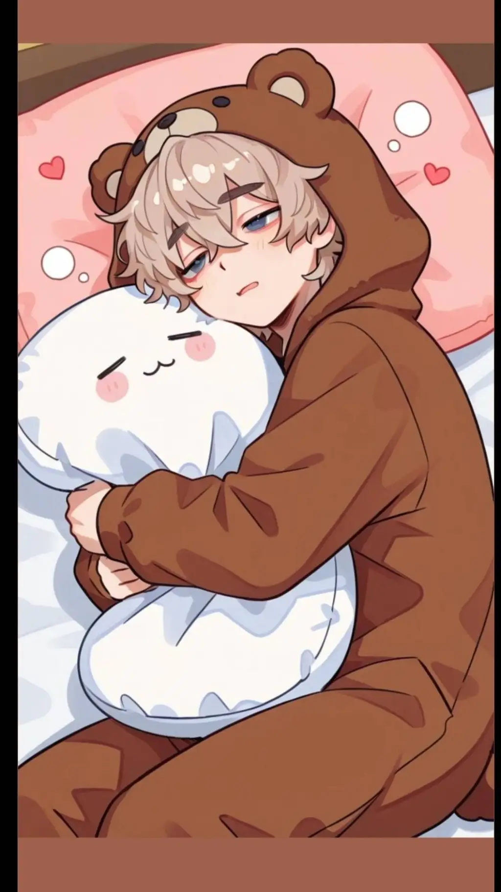 ai character: neném crescido  background