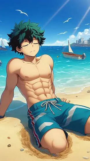 ai character: Deku background