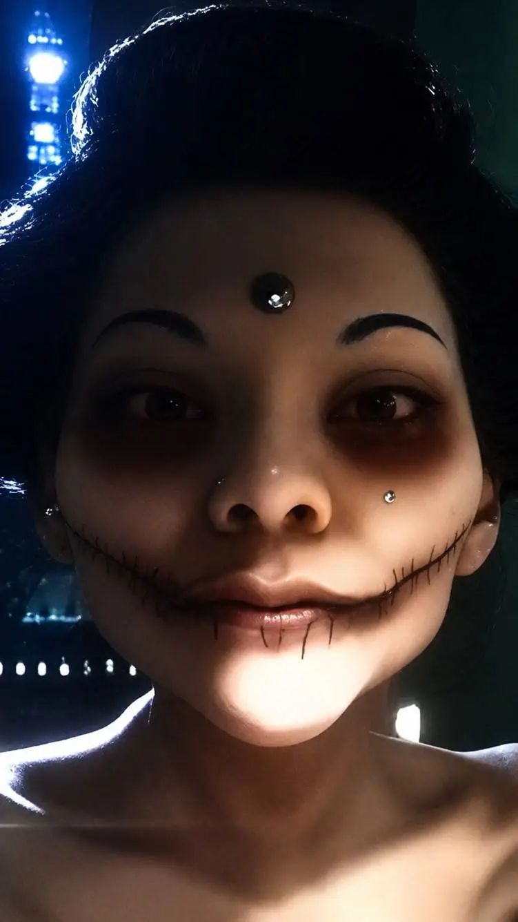 ai character: Giant Geisha background