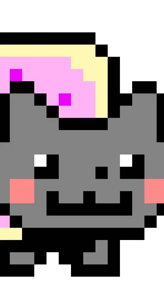 ai character: Nyan cat background