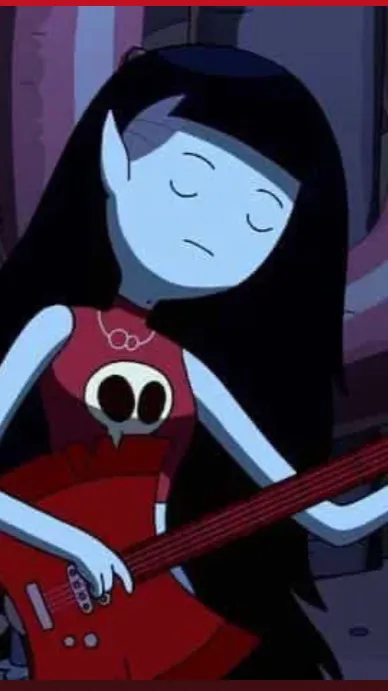 ai character: Marceline  background