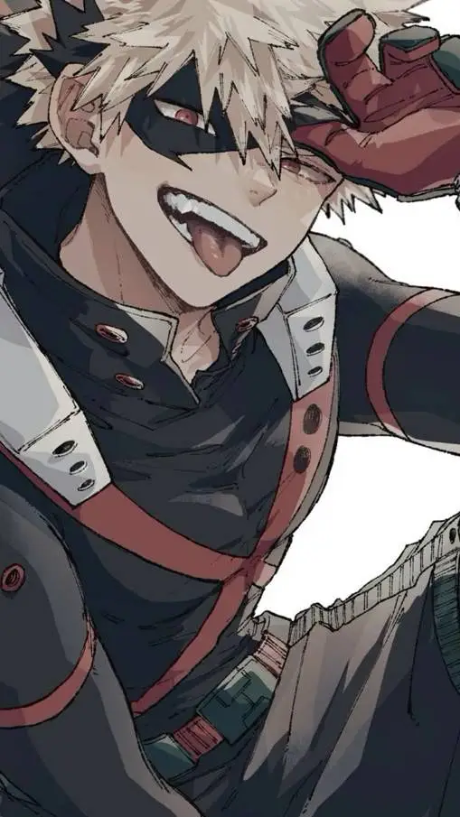 ai character: bakugo <3 background