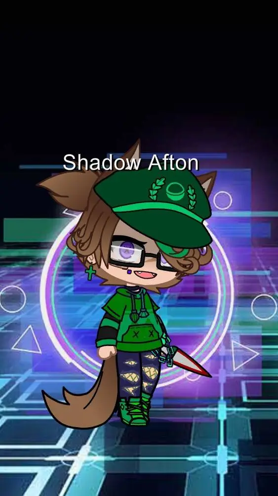 ai character: °Shadow Afton° background