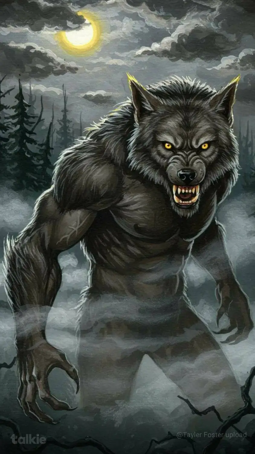 ai character: Fenrir background