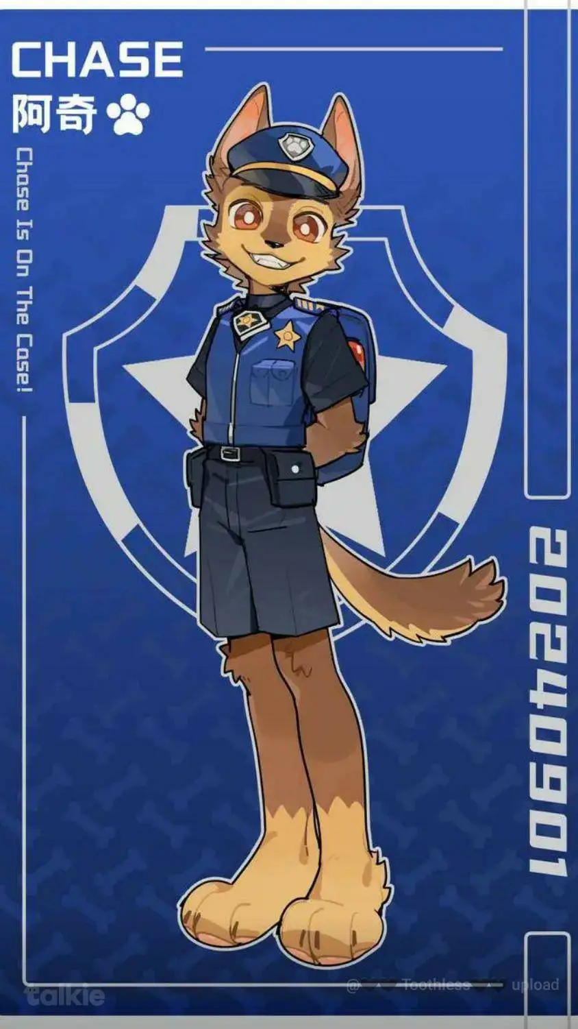 ai character: Chase background