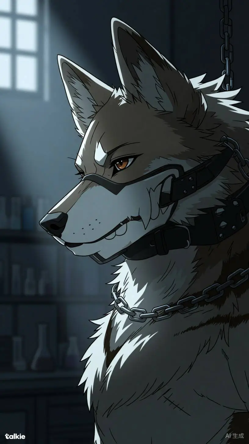 ai character: circling background