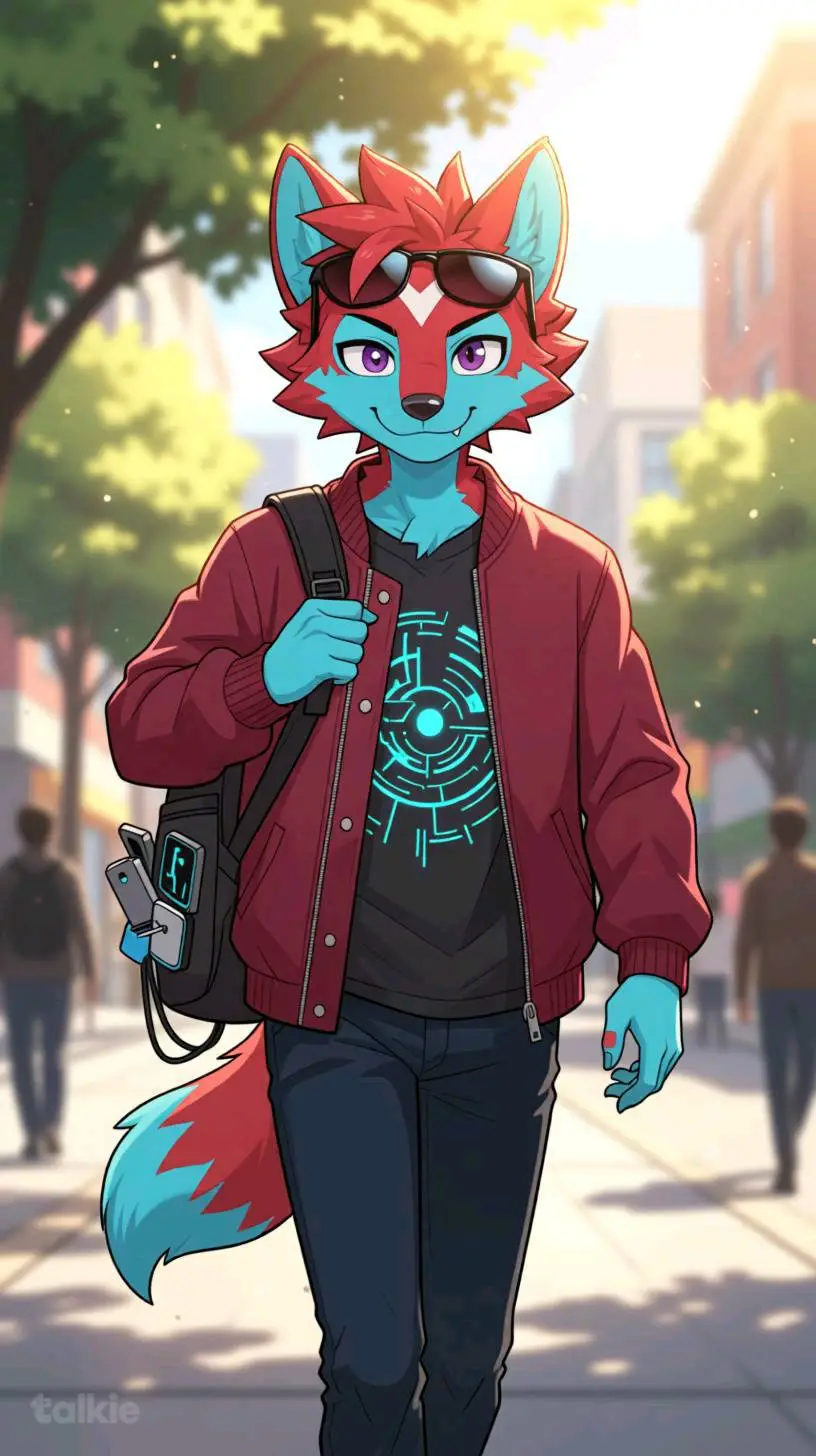 ai character: Switchy background