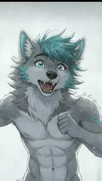 ai character: silver background