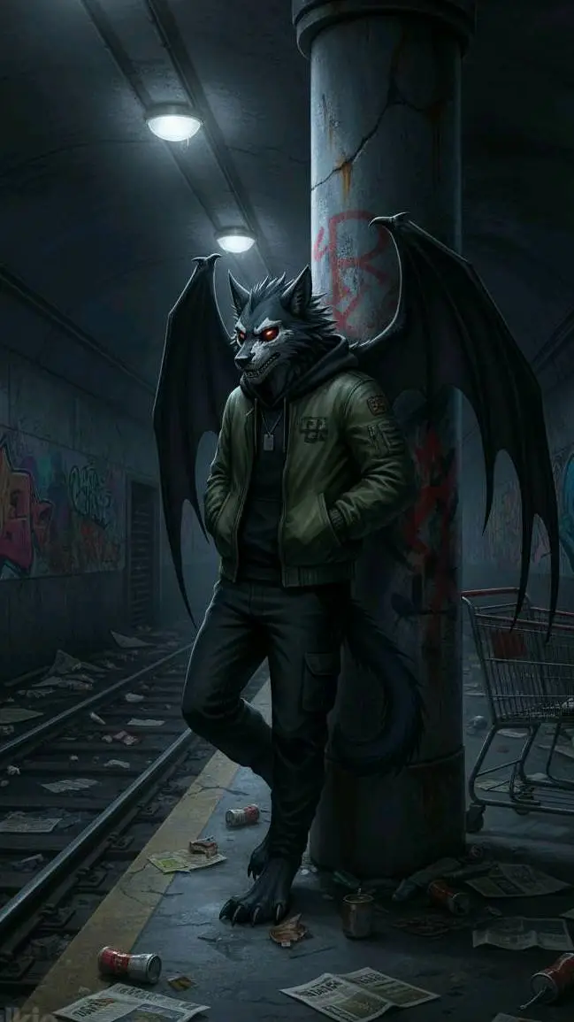 ai character: Shadow background