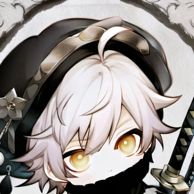 chat with ai character: cute assasin boy