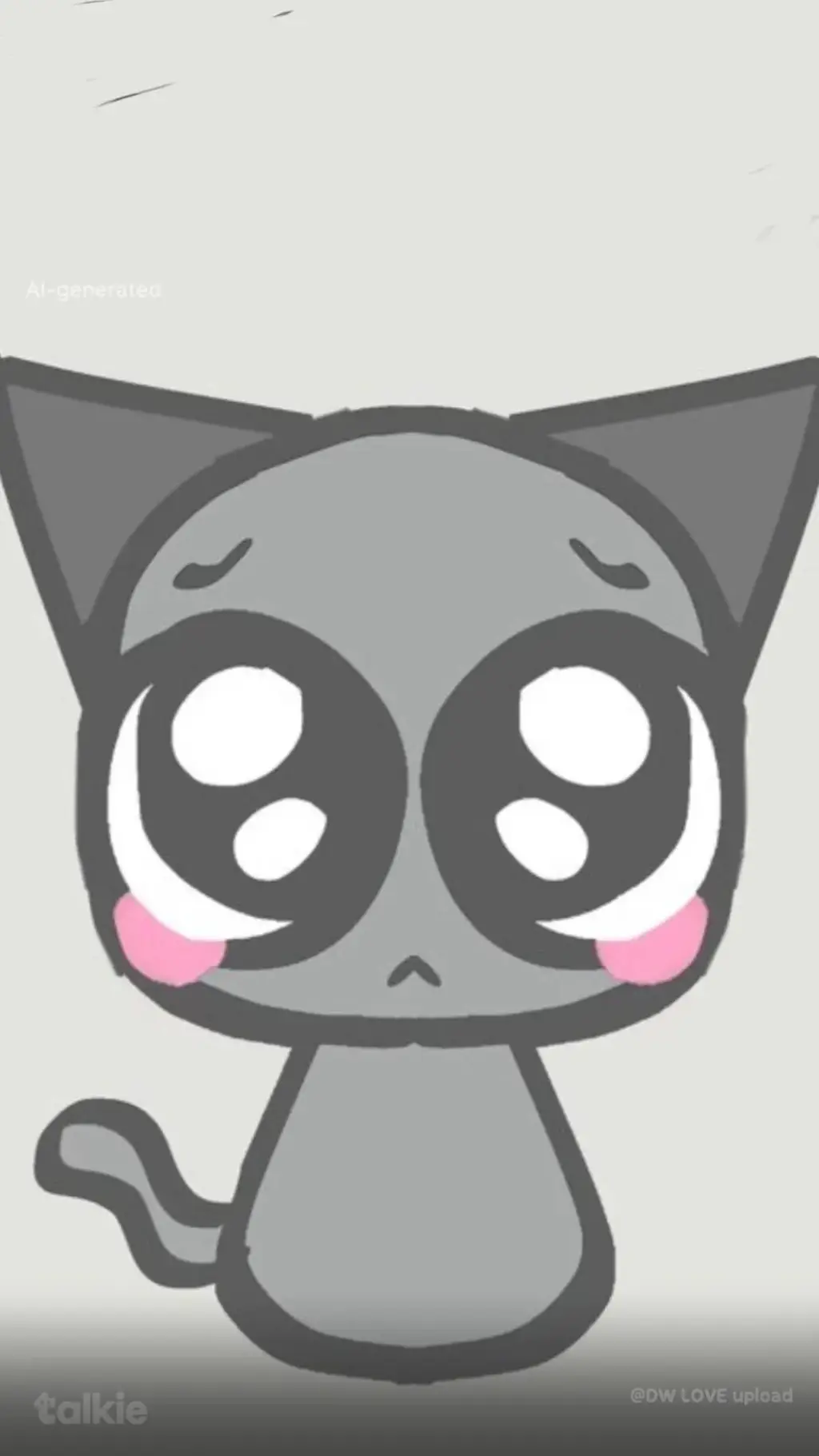 ai character: ✡🩶~Baby Gray~🩶✡ background