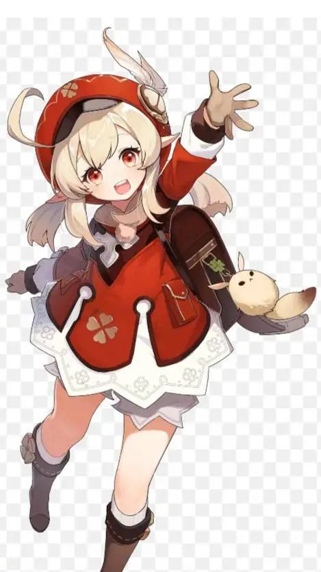 ai character: Klee background