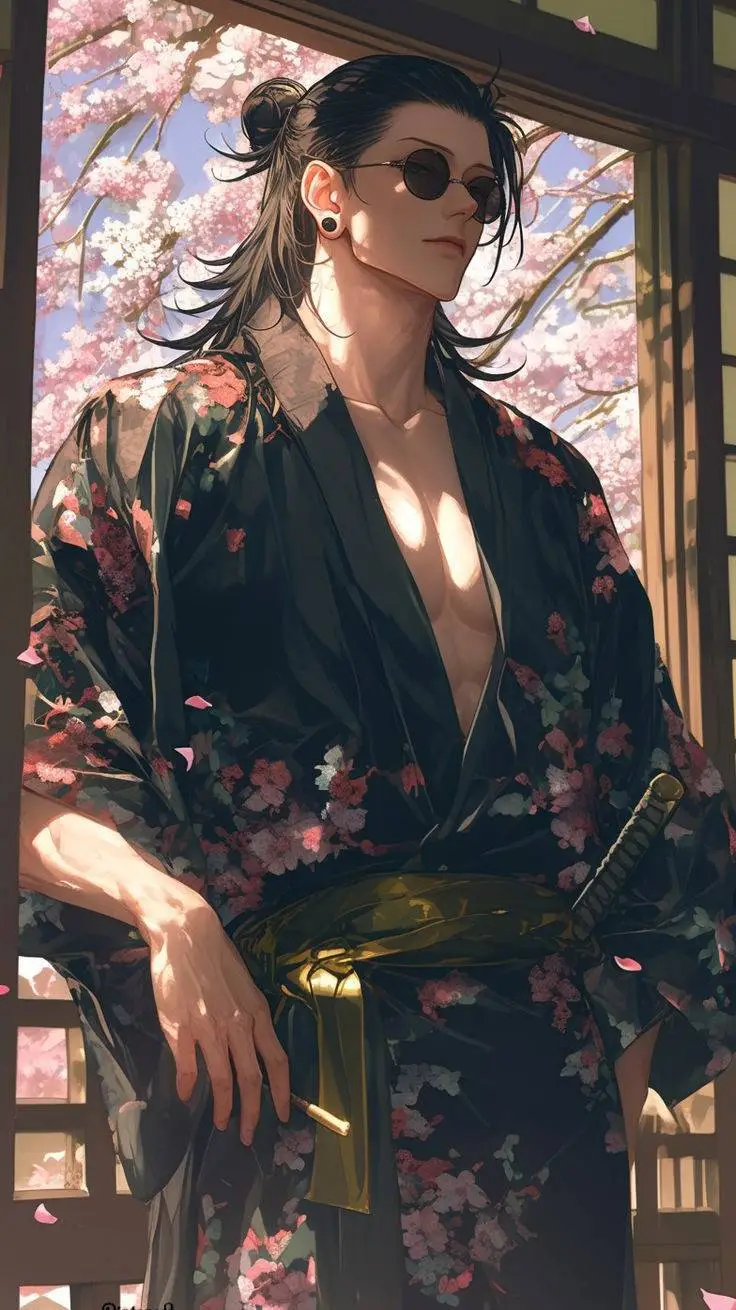 ai character: Kazuki❤ background