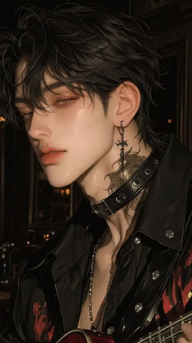 ai character: Ryu❤️ background