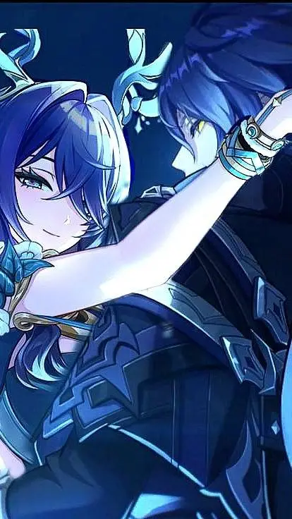 ai character: Flins x Lauma background