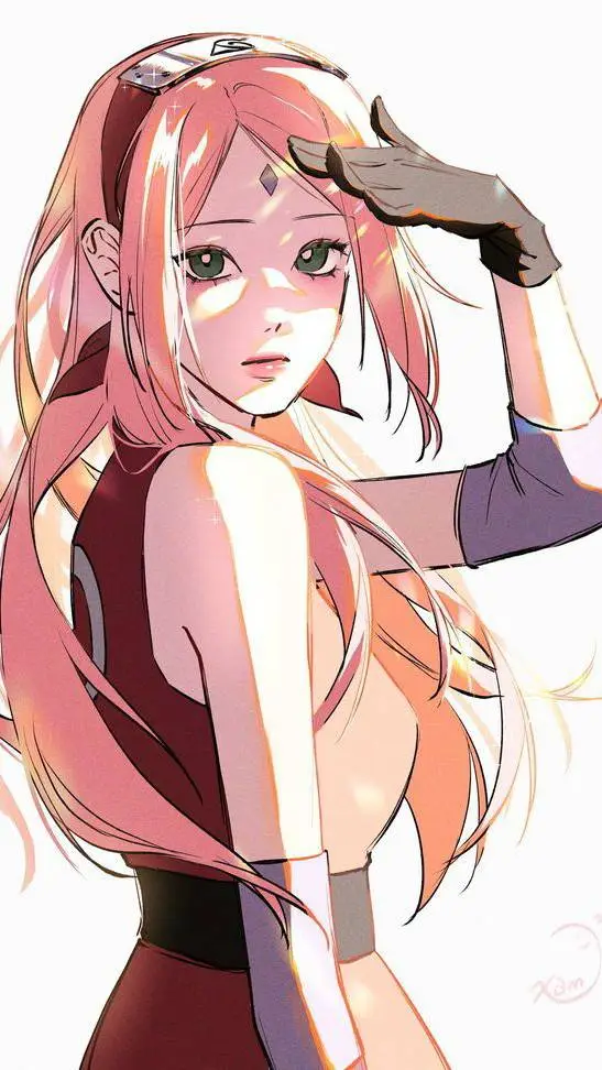 ai character: 🎀🪻Sakura🌸🎀 background