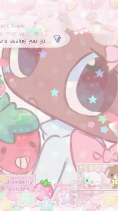 ai character: 🎀🍮⭐cosmo⭐🍮🎀 background