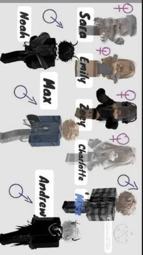 ai character: Roblox gc background