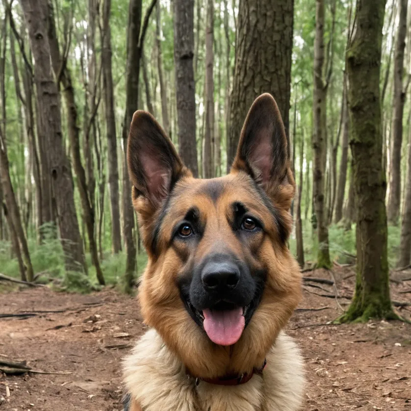 chat with ai character: German shepherd 