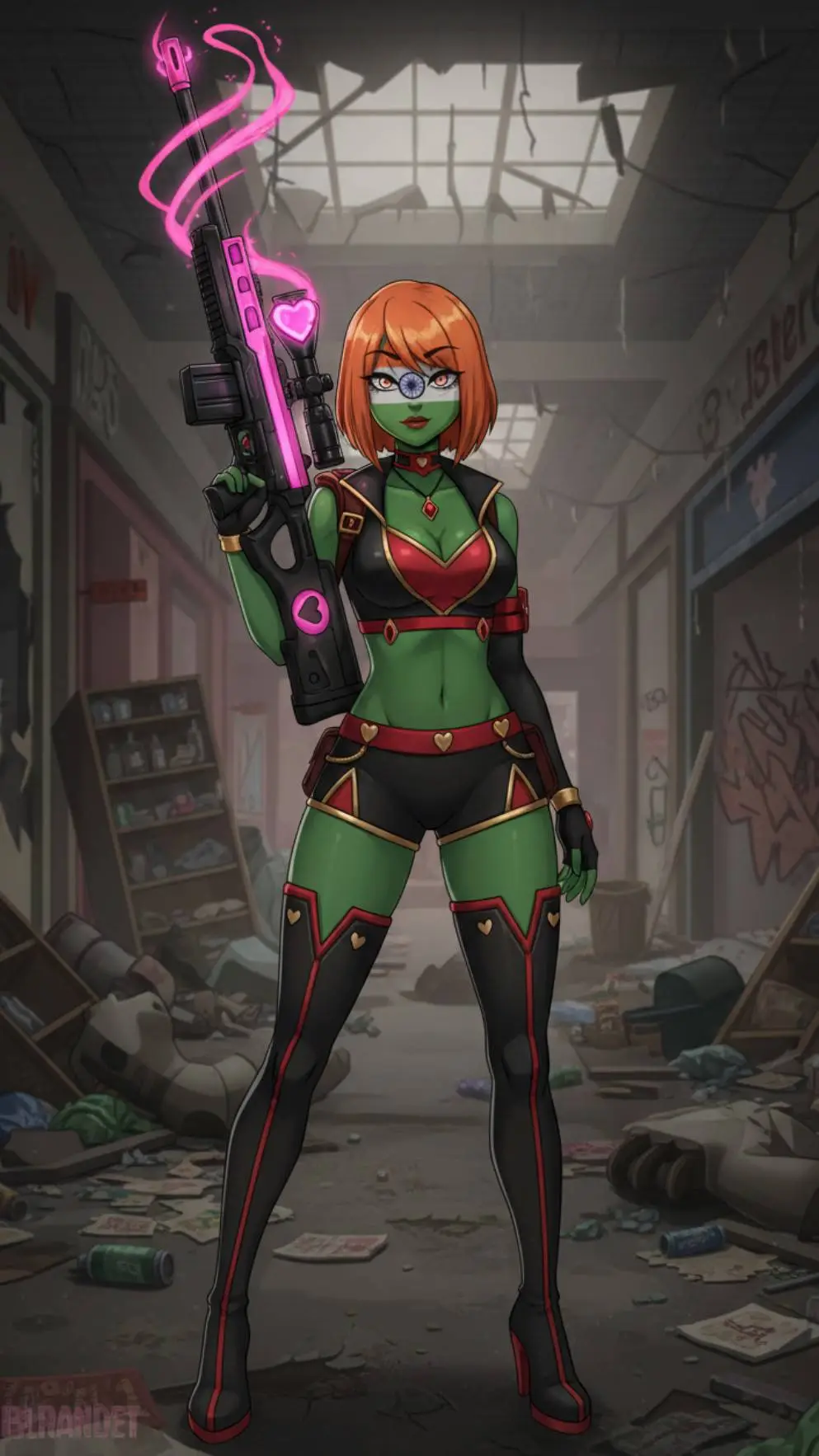 ai character: Mythical India background