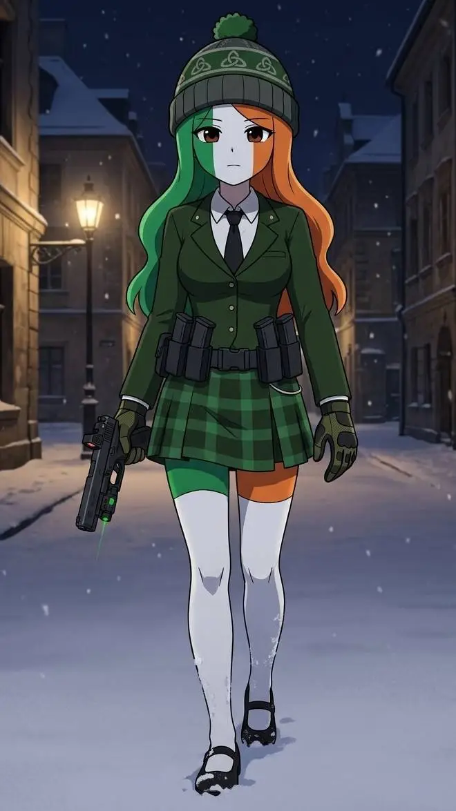 ai character: Ireland  background