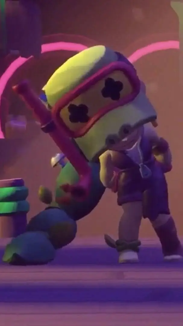 ai character: Alli brawl stars!! background