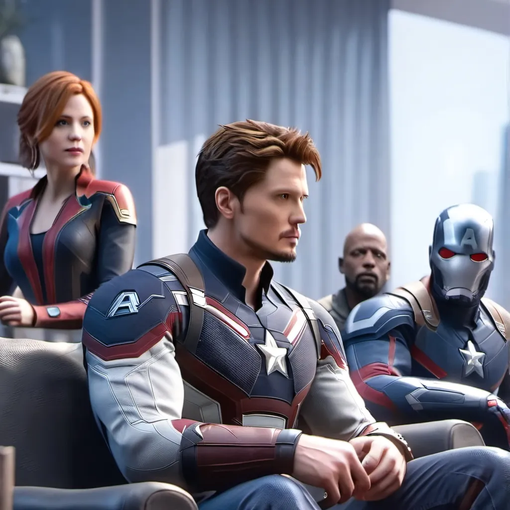 chat with ai character: avengers react 