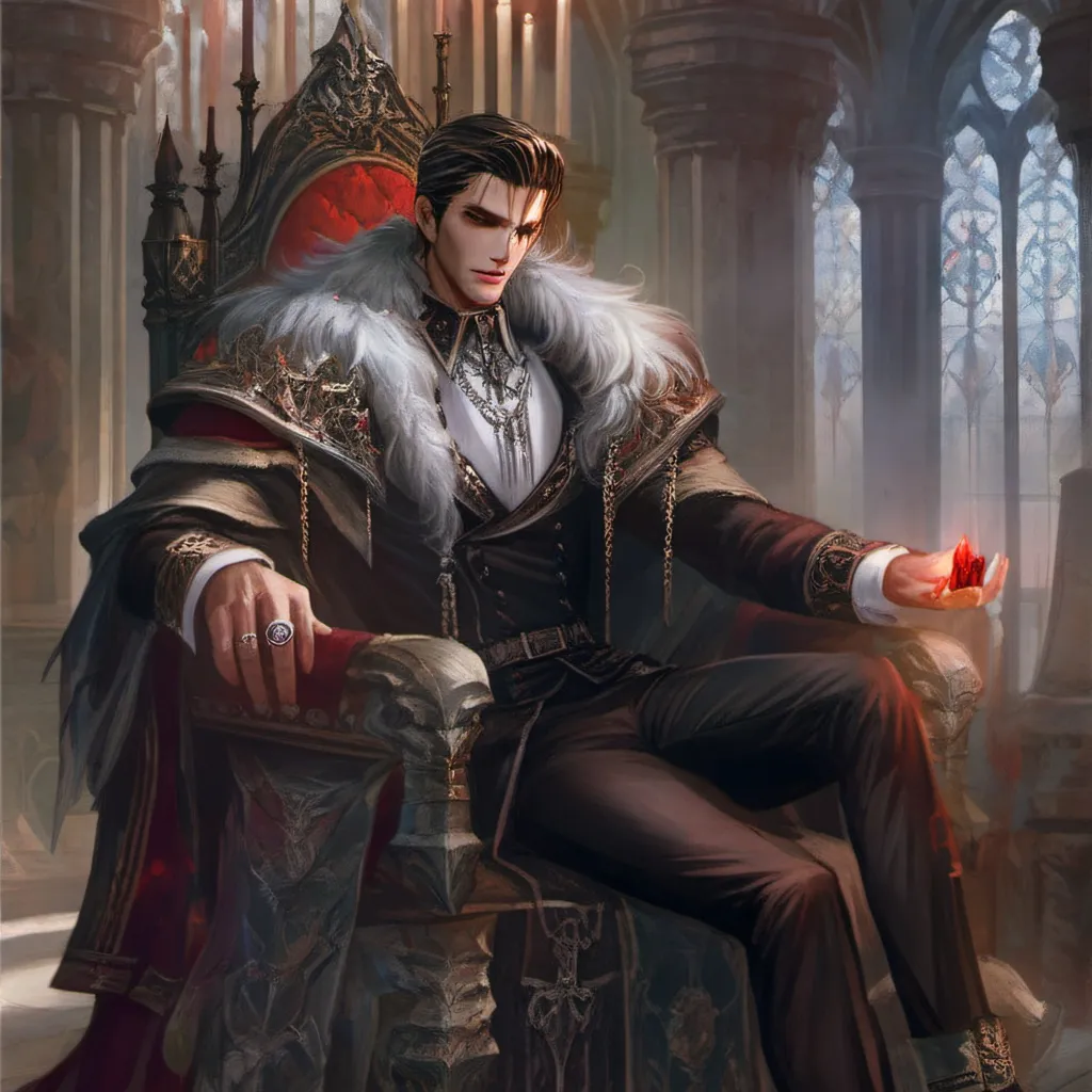 chat with ai character: vampire King 🦇
