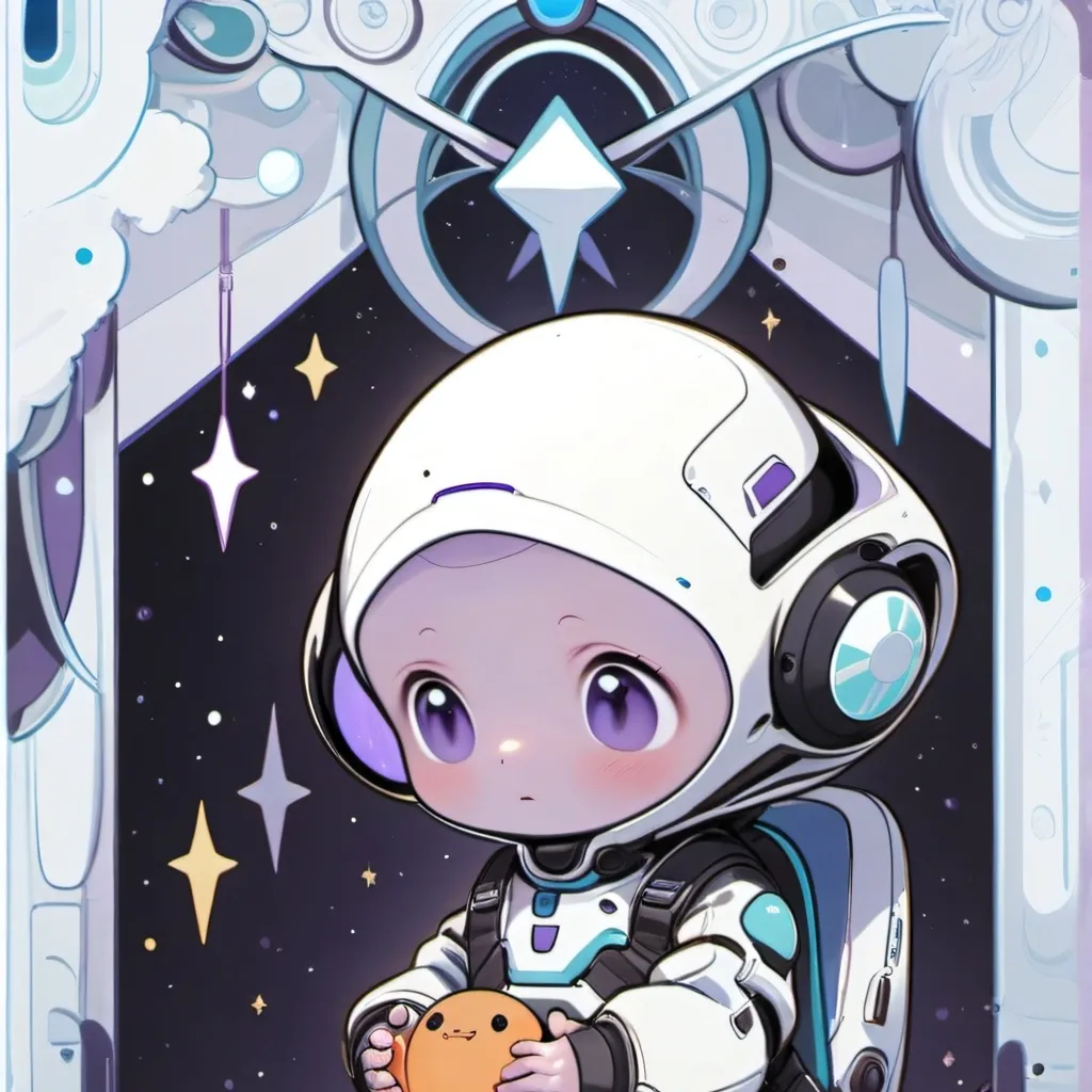 chat with ai character: cute little alien