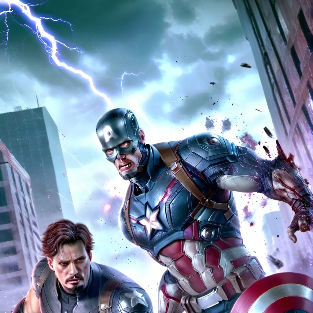 chat with ai character: avengers vs zombie