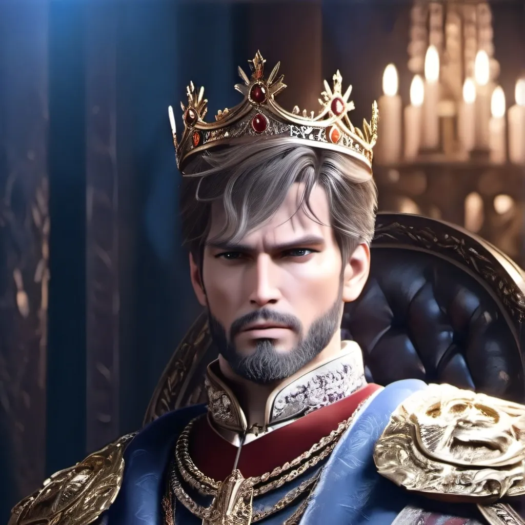chat with ai character: the king 