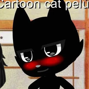 chat with ai character: Cartoon cat pelúc