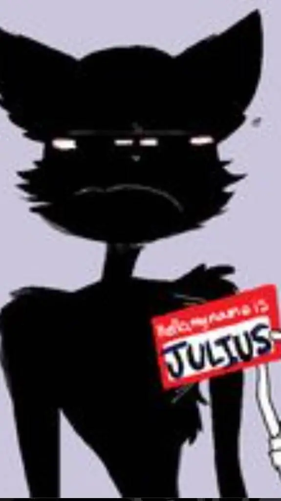 ai character: cartooncat 🐱😒 background