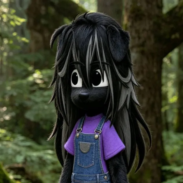chat with ai character: cartoon dog