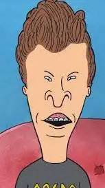 ai character: Butthead  background