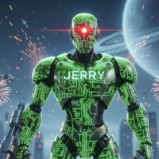 chat with ai character: Jerry (the robot)