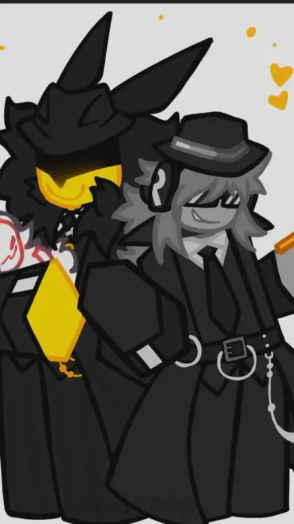 ai character: ❀~Doublefedora~❀ background