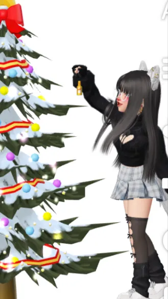 ai character: Mrs Snowman background