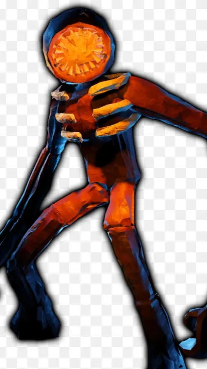 ai character: Figure (doors) background