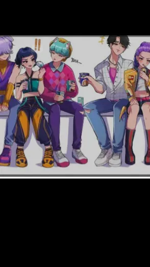ai character: KPDH Sleepover! background