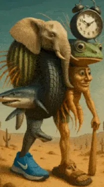 ai character: Combination background