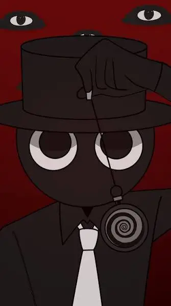 ai character: Black  background