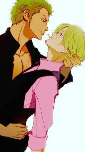 ai character: Zoro e Sanji  background