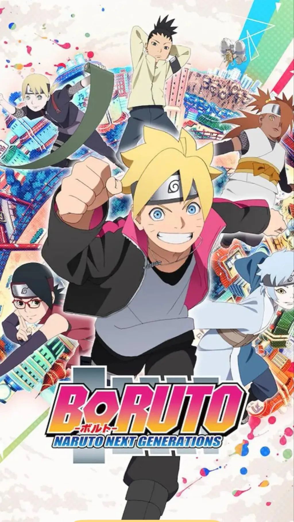 ai character: Boruto/naruto ng background