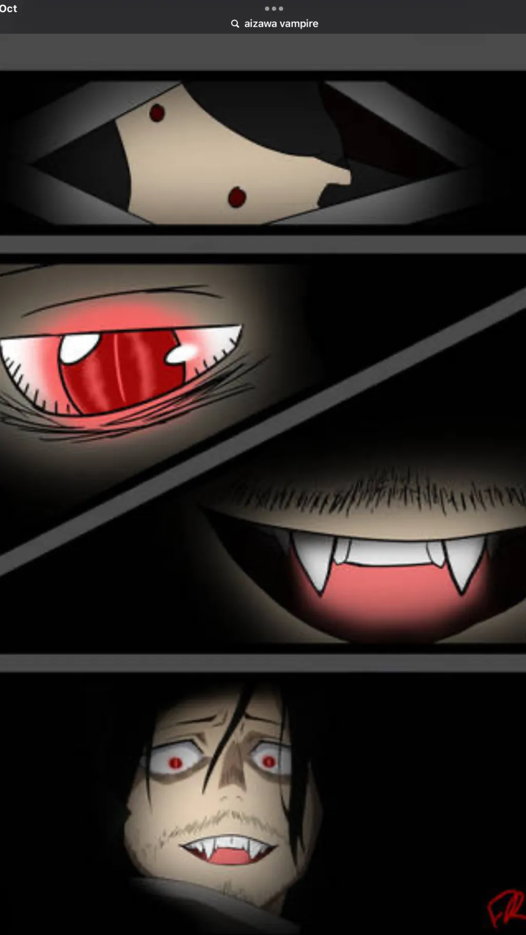 ai character: Erasermic(vampire) background