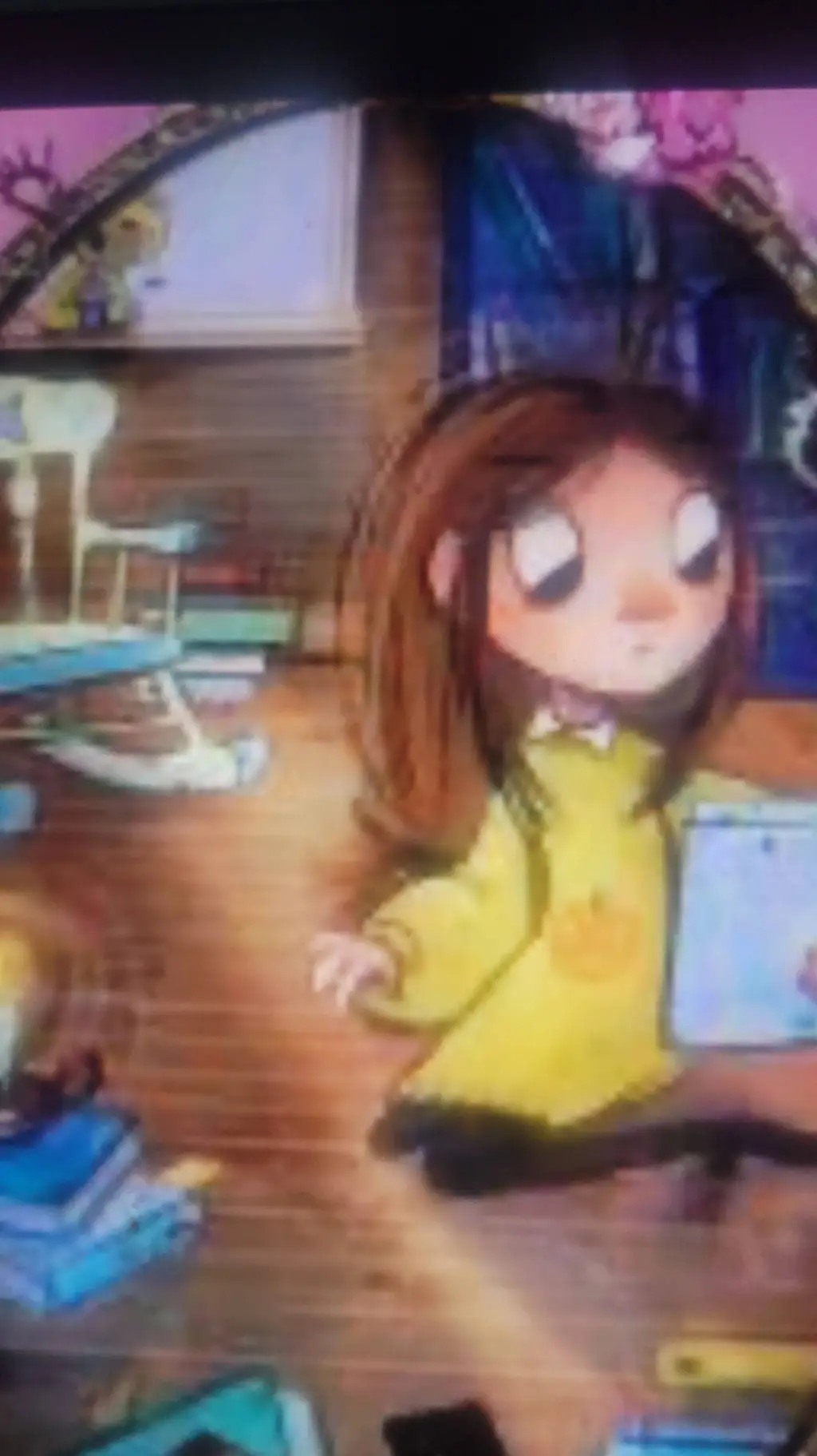 ai character: Ella background