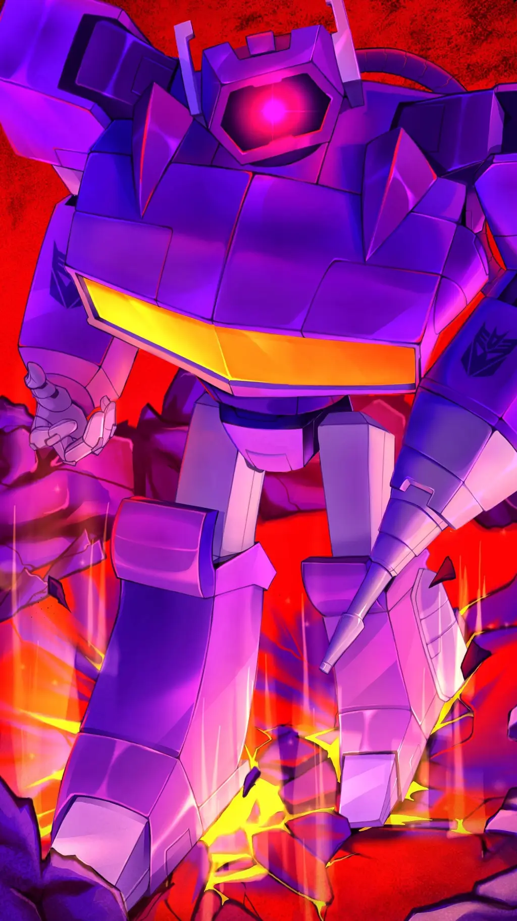 ai character: Shockwave background